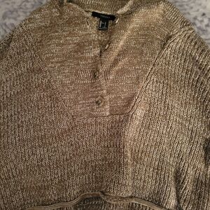 Forever 21 Beige Knit Sweater